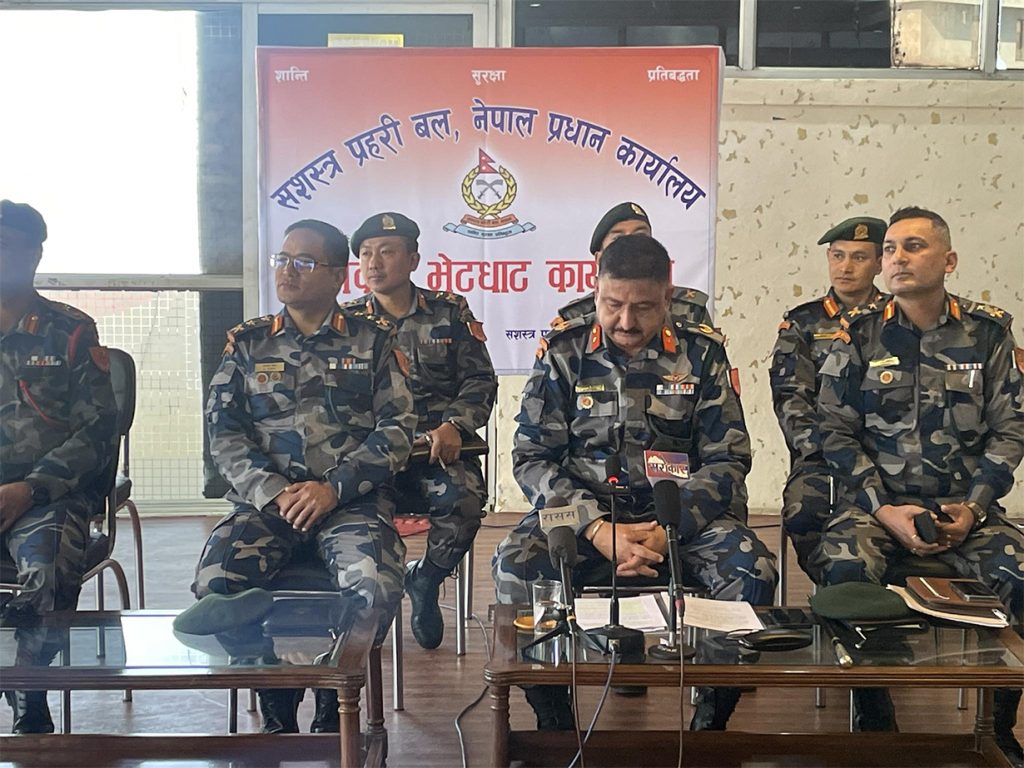 प्रतिनिधि सभा निर्वाचनका लागि सशस्त्रले बनायो १७ बुँदे निर्वाचन परिचालन नीति