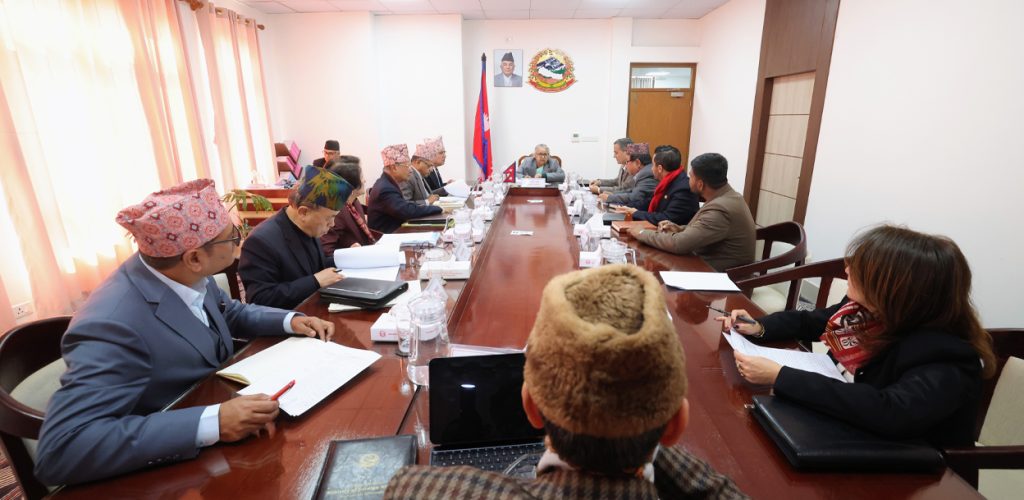 माघ ४ गते राष्ट्रिय सभाको अधिवेशन आह्वान गर्न राष्ट्रपतिसमक्ष सिफारिस