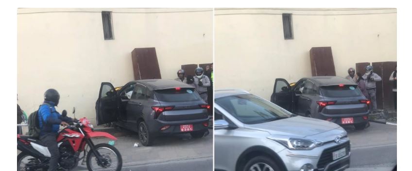 केशरमहलमा कारको ठक्करबाट पैदलयात्रुको मृत्यु, ट्राफिक प्रहरी घाइते