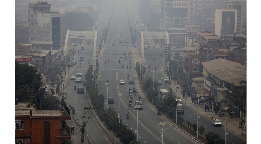 काठमाडौँको तापक्रम आज यस वर्षकै कम