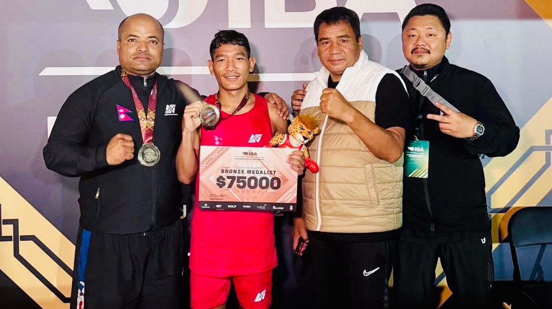 नेपाललाई ऐतिहासिक सफलता : चन्द्र थापा मगरले जिते विश्व बक्सिङमा कास्य पदक