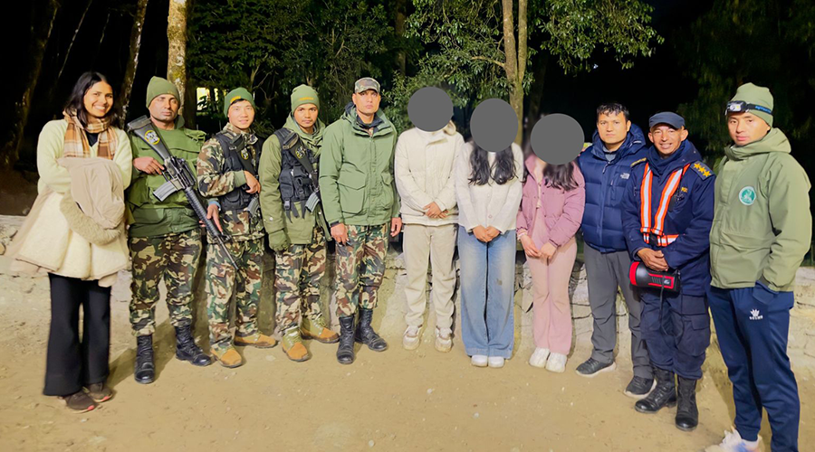 शिवपुरीमा हराएका ३ जनाको उद्धार