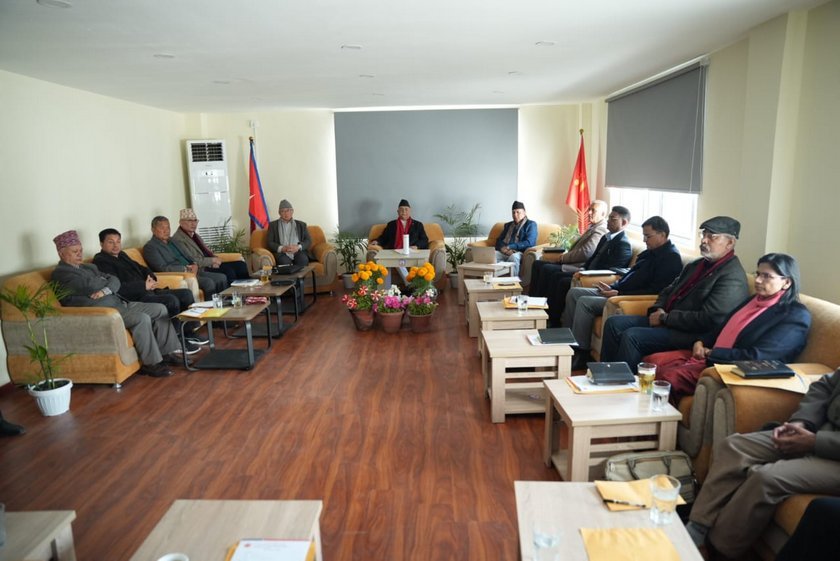 एमाले सचिवालय बैठक मंगलबार बस्ने